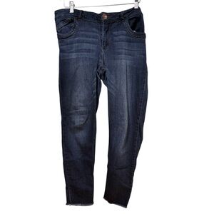 Democracy Dark Indigo Skinny‎ Jeans Size 14